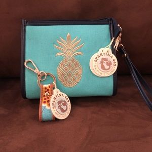 Spartina 449 Bermuda Sand Wristlet & Keychain